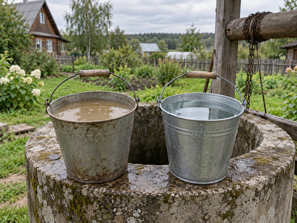 Вода мутнеет после дождя